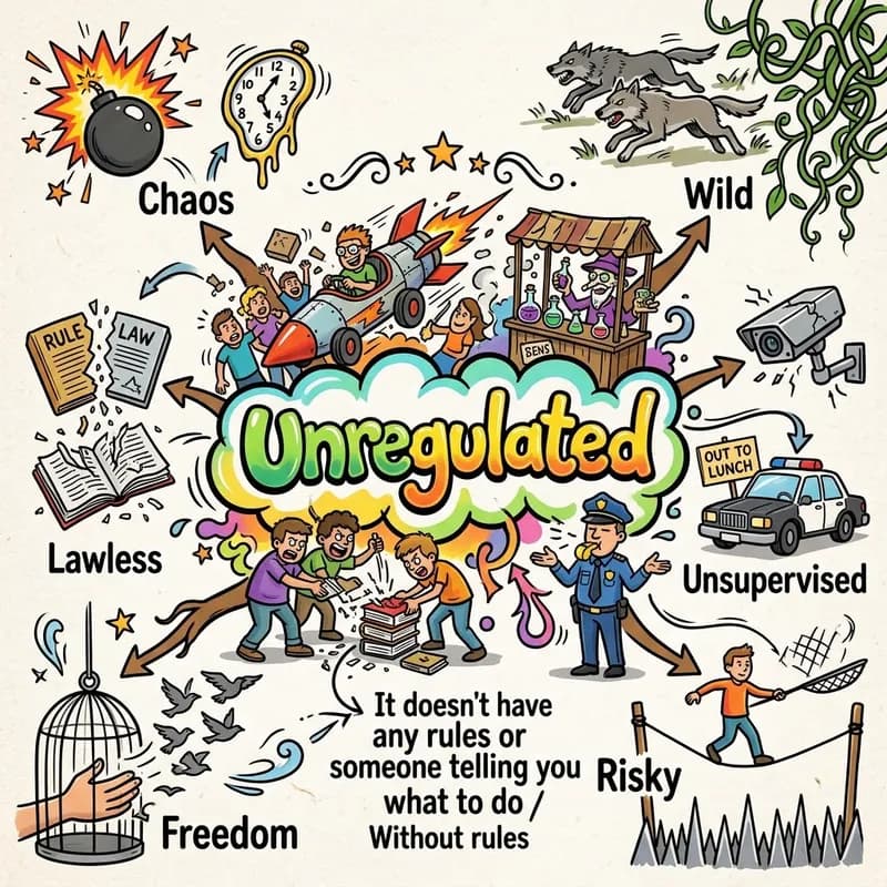 unregulated 的心智圖