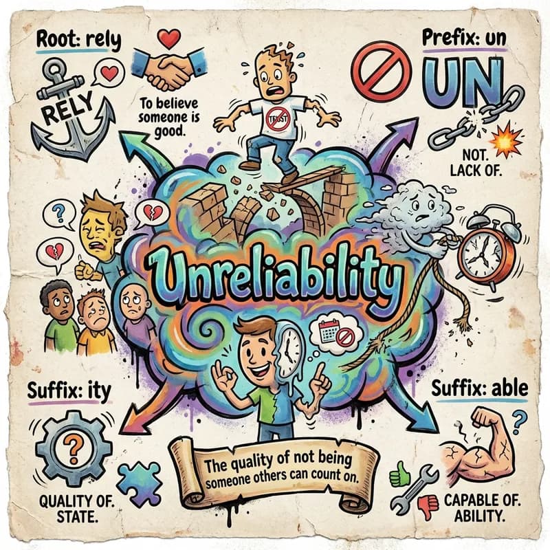 unreliability 的心智圖