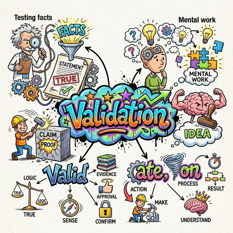 validation 的心智圖
