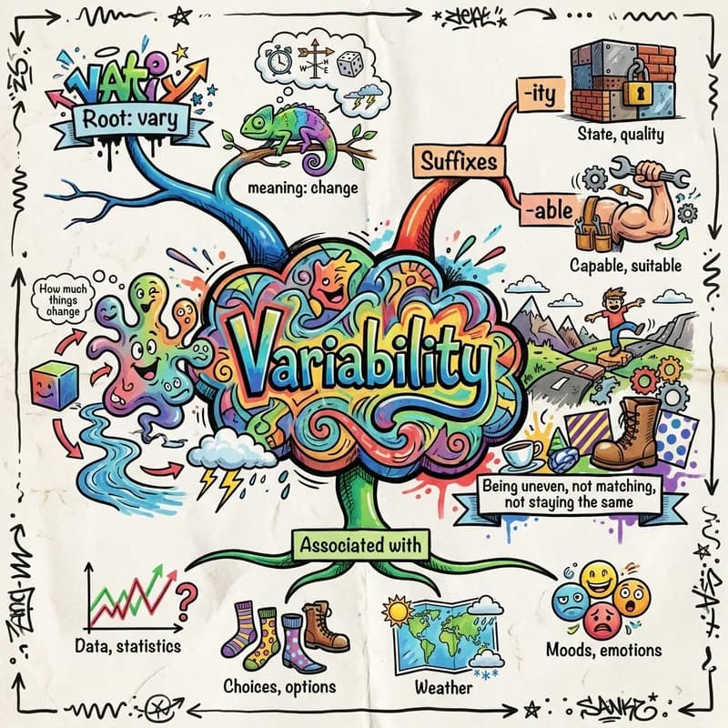 variability 的心智圖