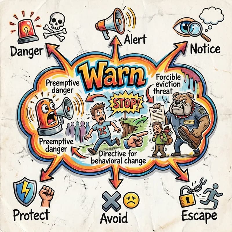 warn 的心智圖