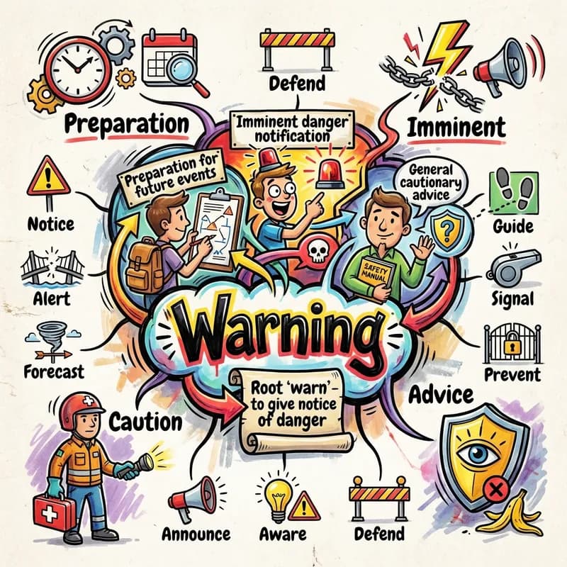 warning 的心智圖