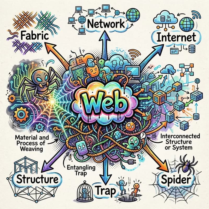 web 的心智圖
