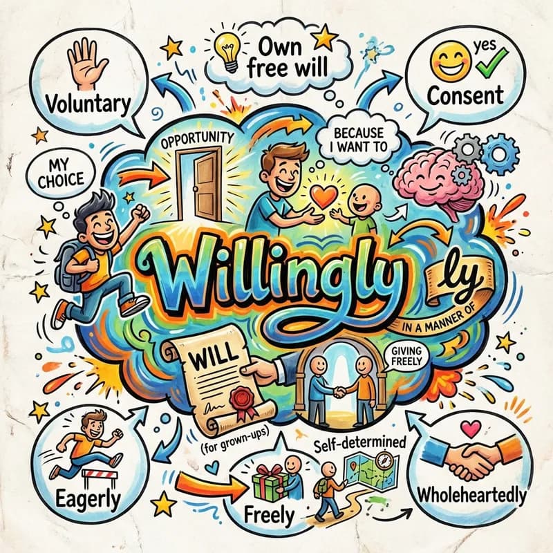 willingly 的心智圖