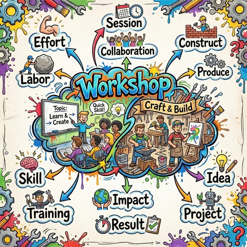 workshop 的心智圖