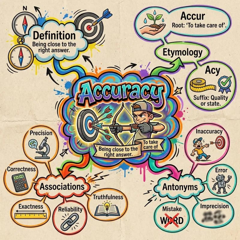 accuracy 的心智圖