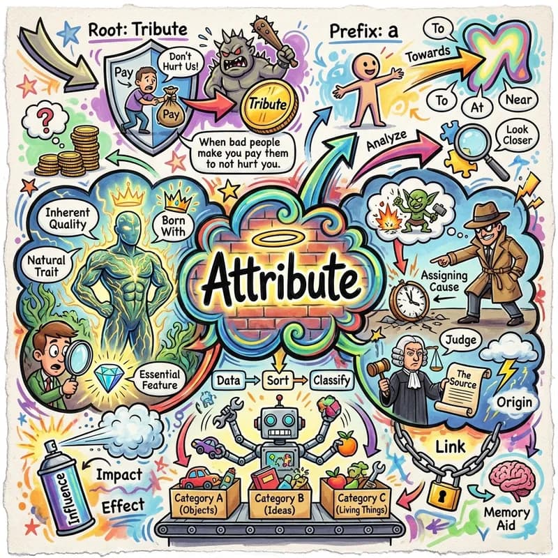 attribute 的心智圖