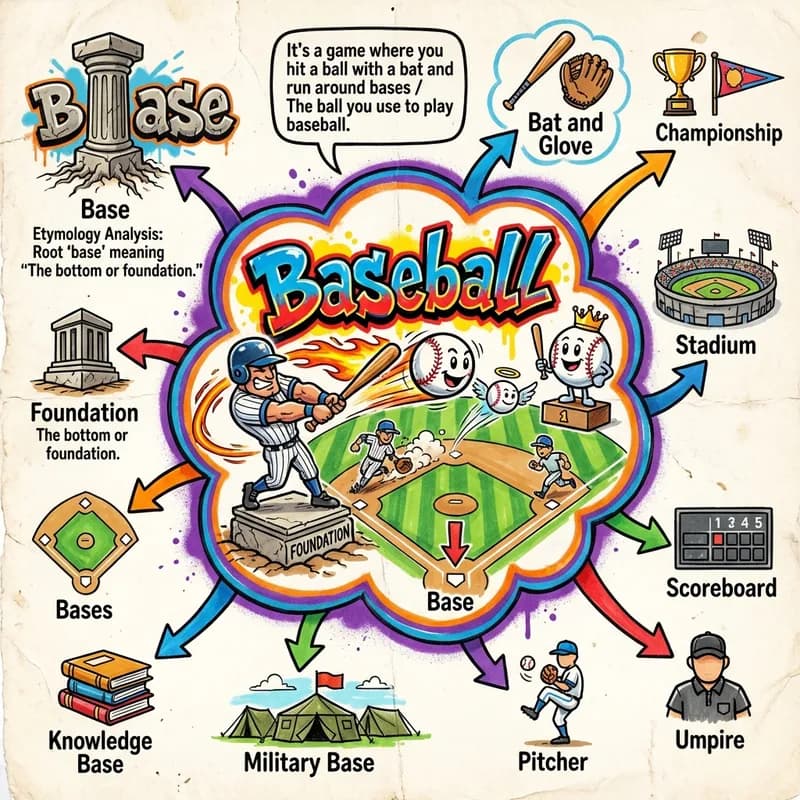 baseball 的心智圖