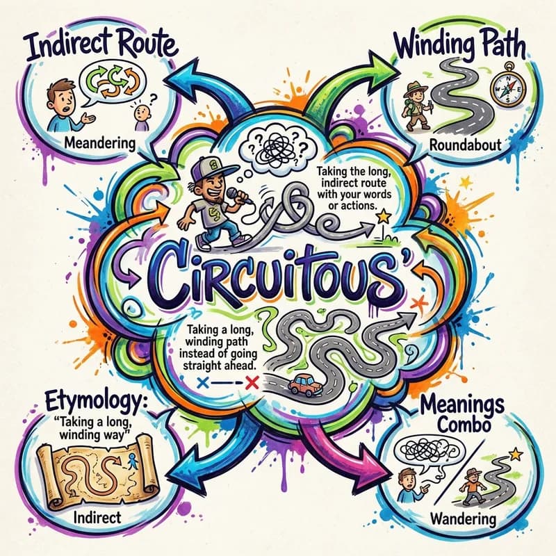circuitous 的心智圖