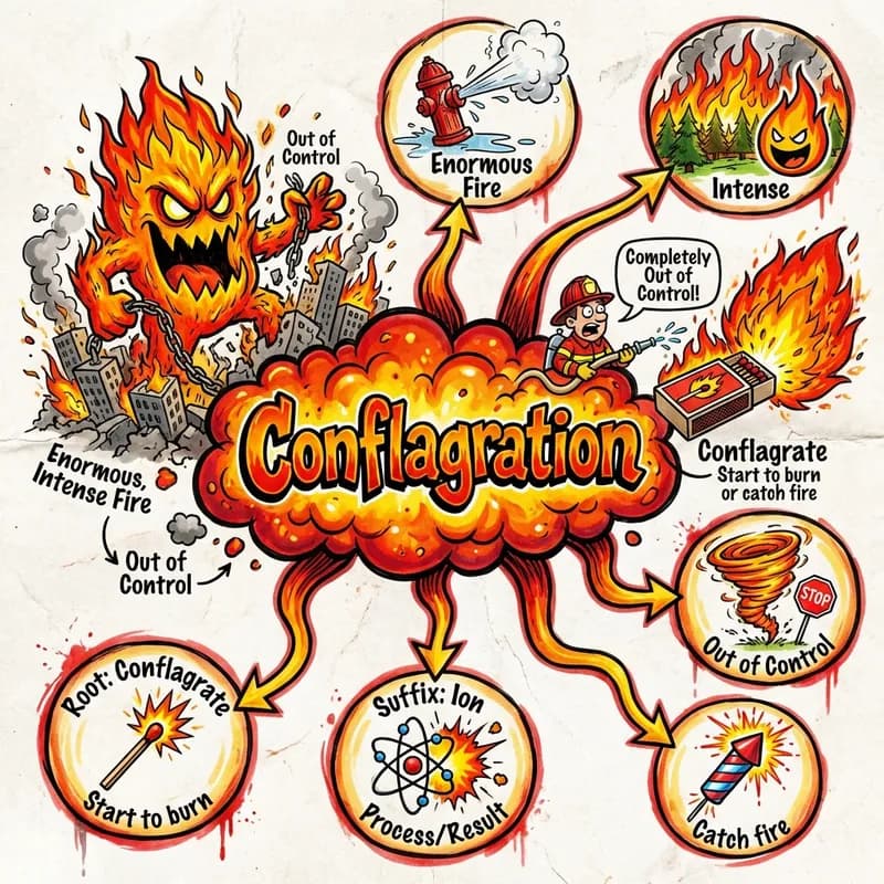 conflagration 的心智圖