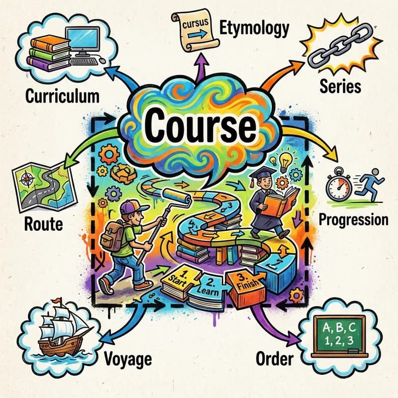 course 的心智圖