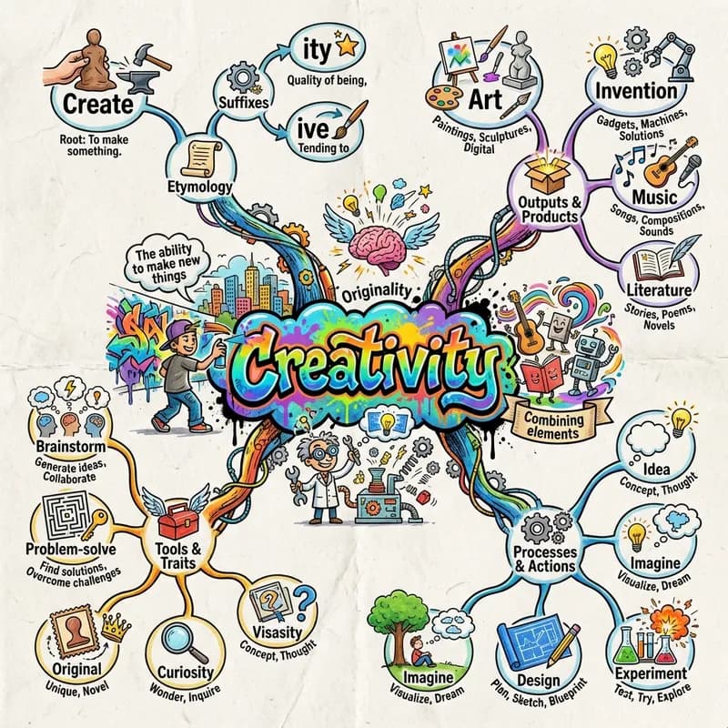 creativity 的心智圖