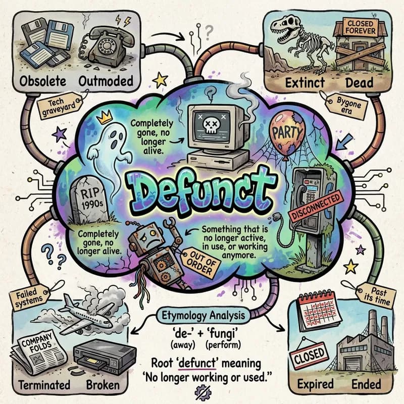 defunct 的心智圖