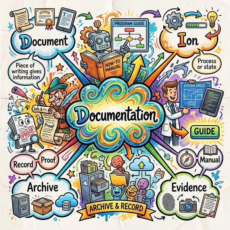 documentation 的心智圖