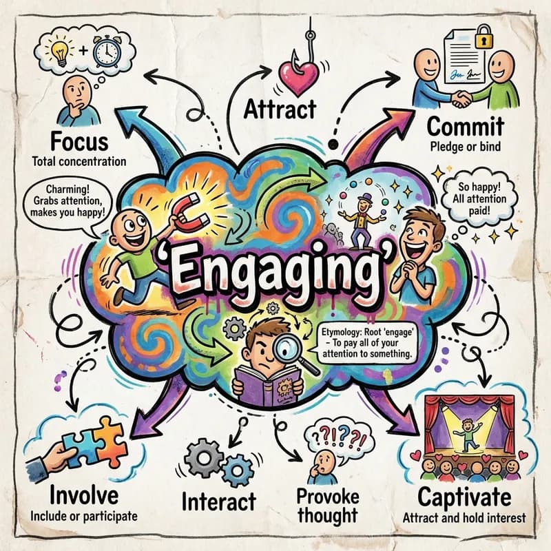 engaging 的心智圖