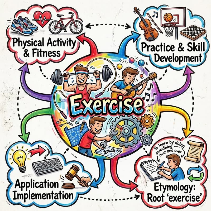 exercise 的心智圖