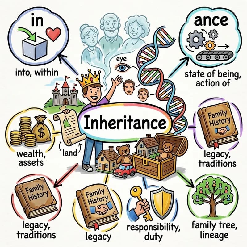 inheritance 的心智圖