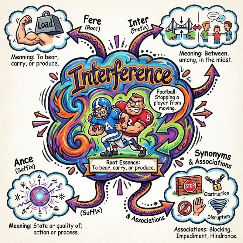 interference 的心智圖