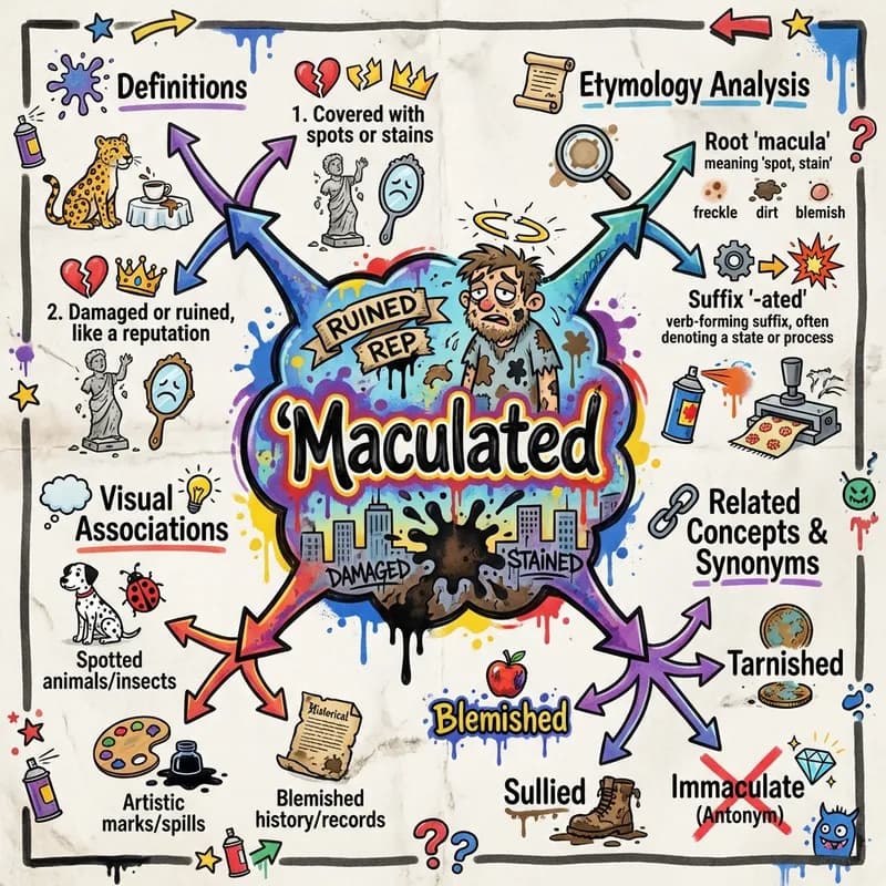 maculated 的心智圖
