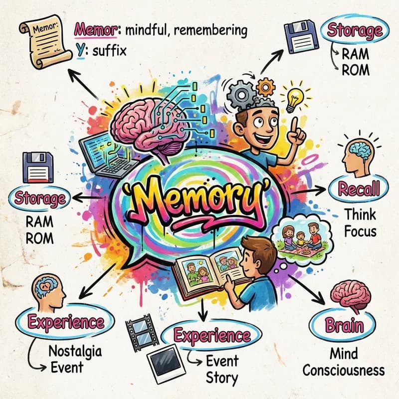 memory 的心智圖