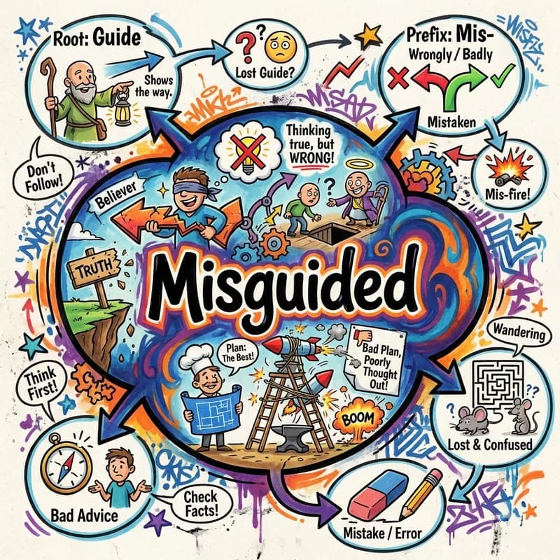 misguided 的心智圖