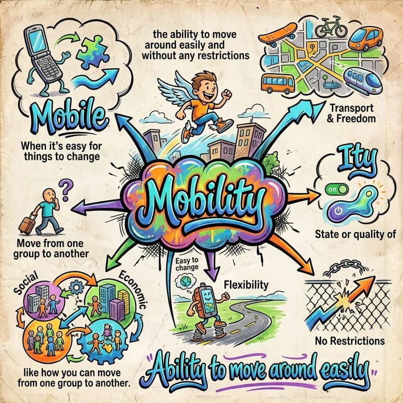 mobility 的心智圖