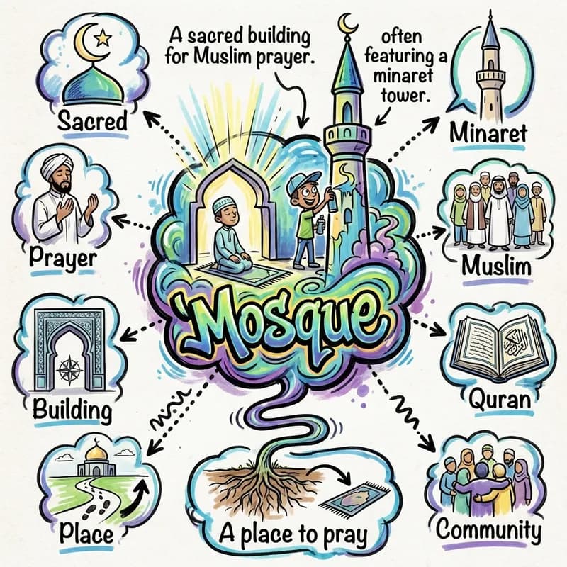 mosque 的心智圖