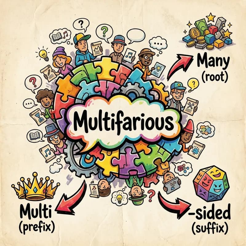multifarious 的心智圖