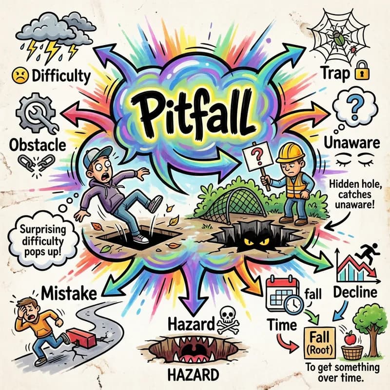 pitfall 的心智圖