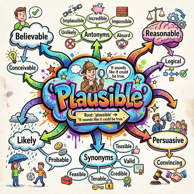 plausible 的心智圖