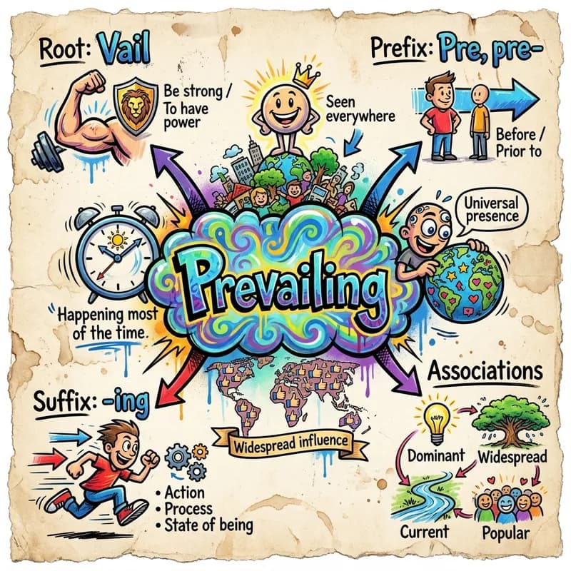 prevailing 的心智圖