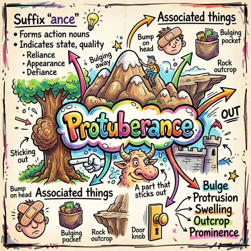 protuberance 的心智圖