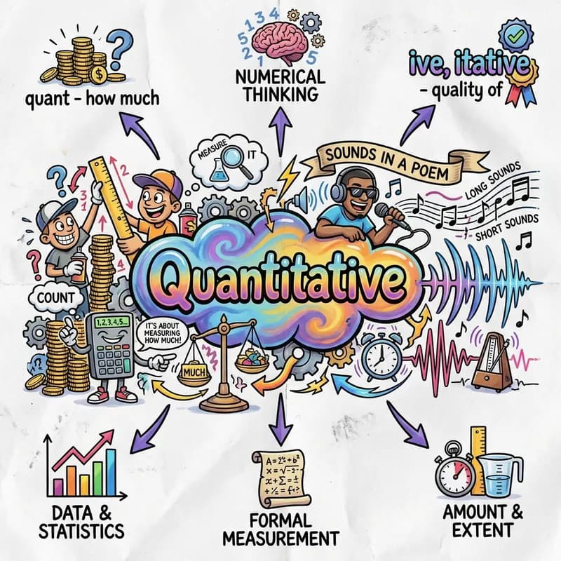 quantitative 的心智圖