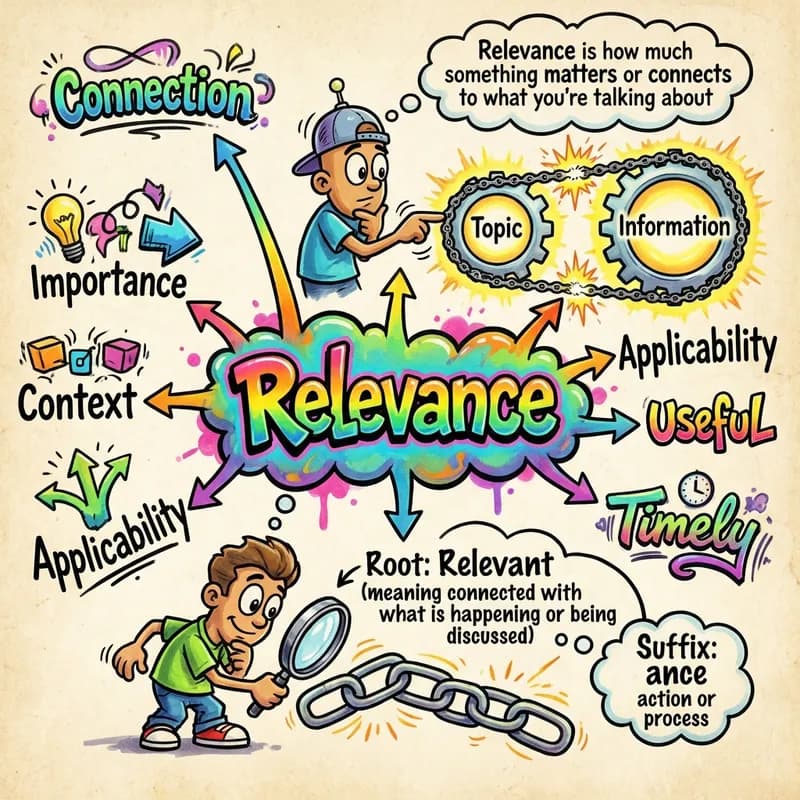 relevance 的心智圖