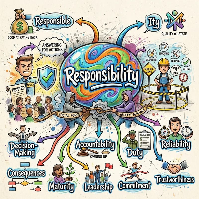 responsibility 的心智圖