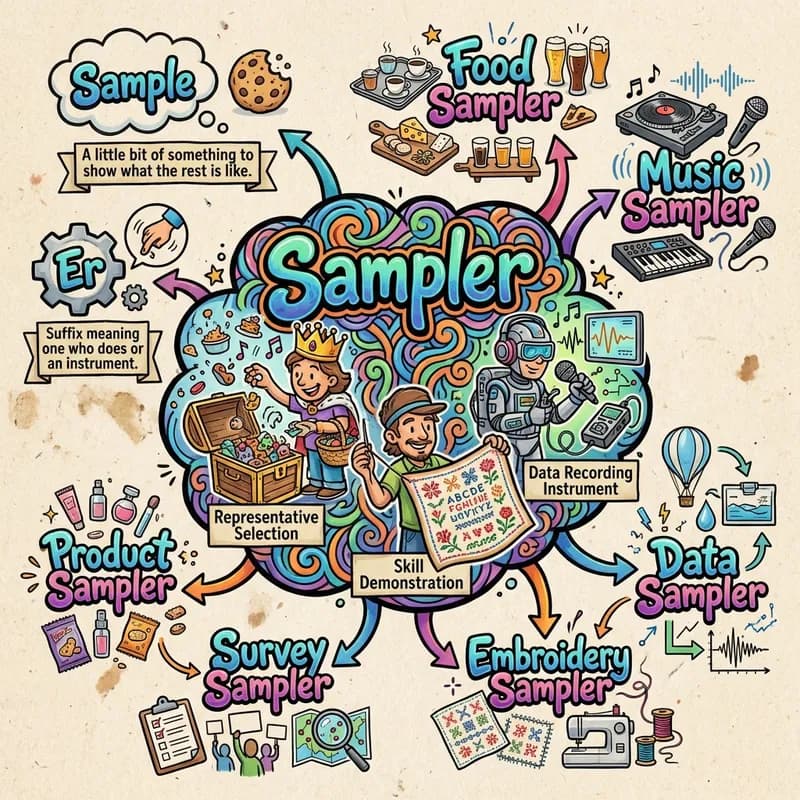 sampler 的心智圖