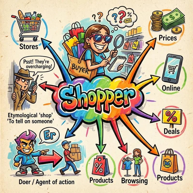 shopper 的心智圖
