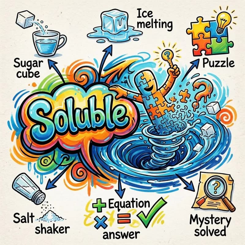soluble 的心智圖