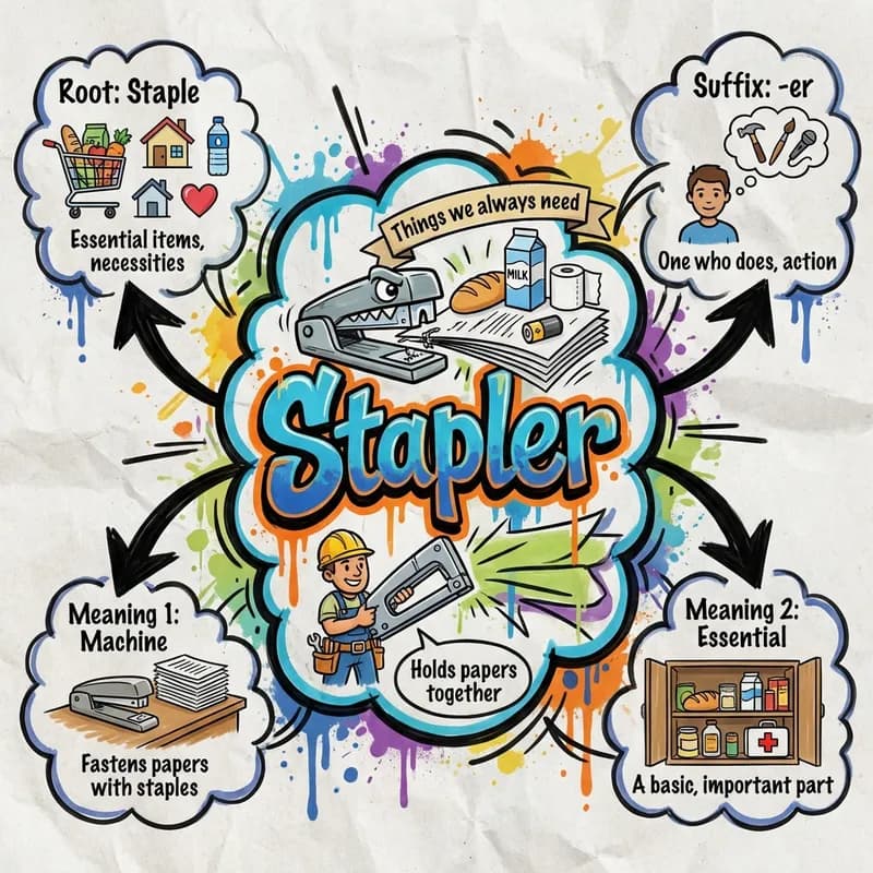 stapler 的心智圖