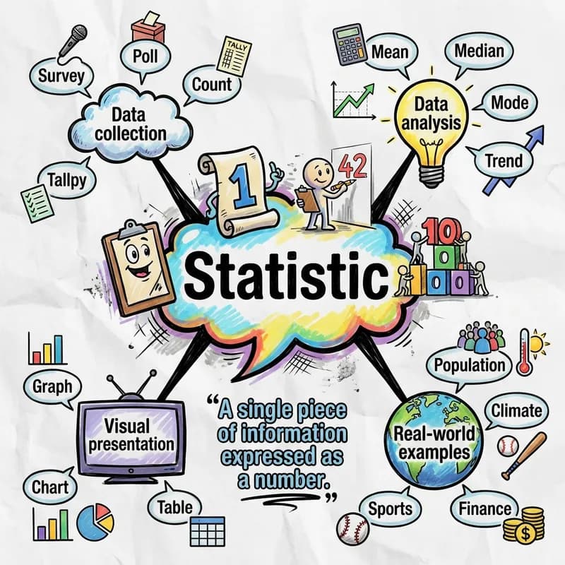 statistic 的心智圖
