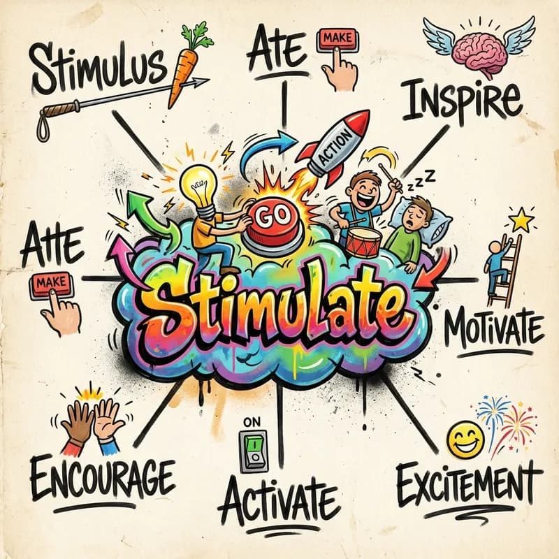 stimulate 的心智圖