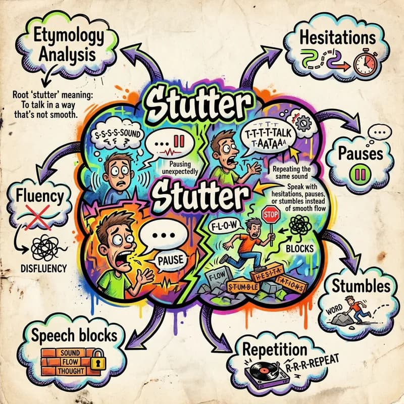 stutter 的心智圖