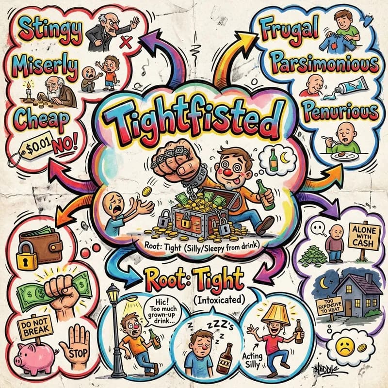 tightfisted 的心智圖