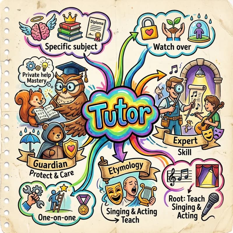 tutor 的心智圖