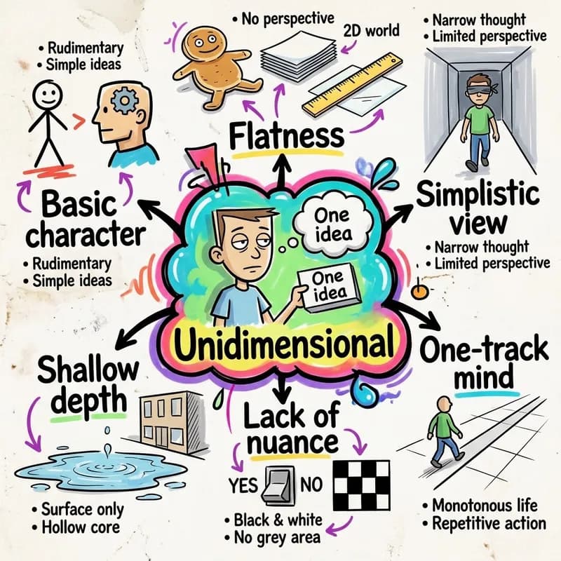 unidimensional 的心智圖