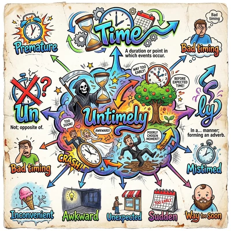untimely 的心智圖
