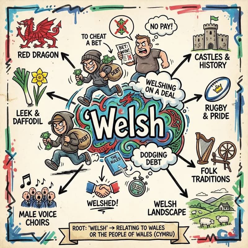 welsh 的心智圖